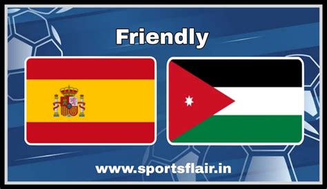 spain vs jordan national football team